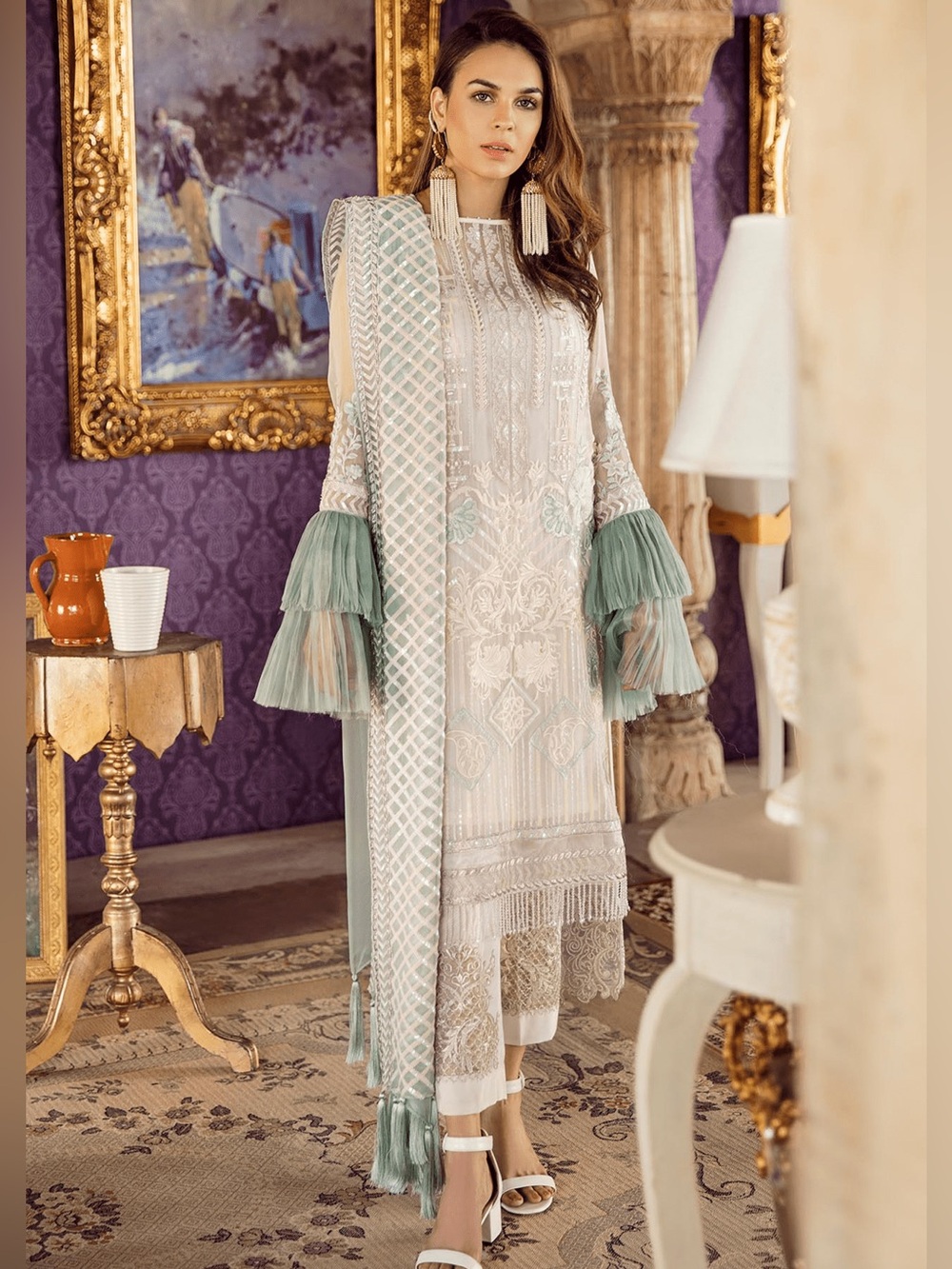 Pakistani designer suit